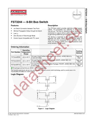 FST3244QSC datasheet  